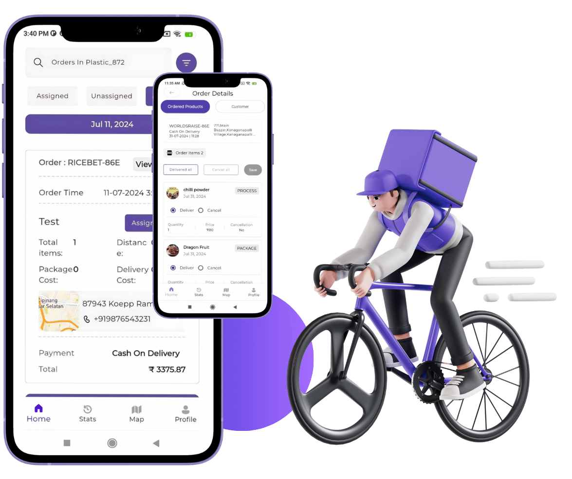 Delivery App Preview 1